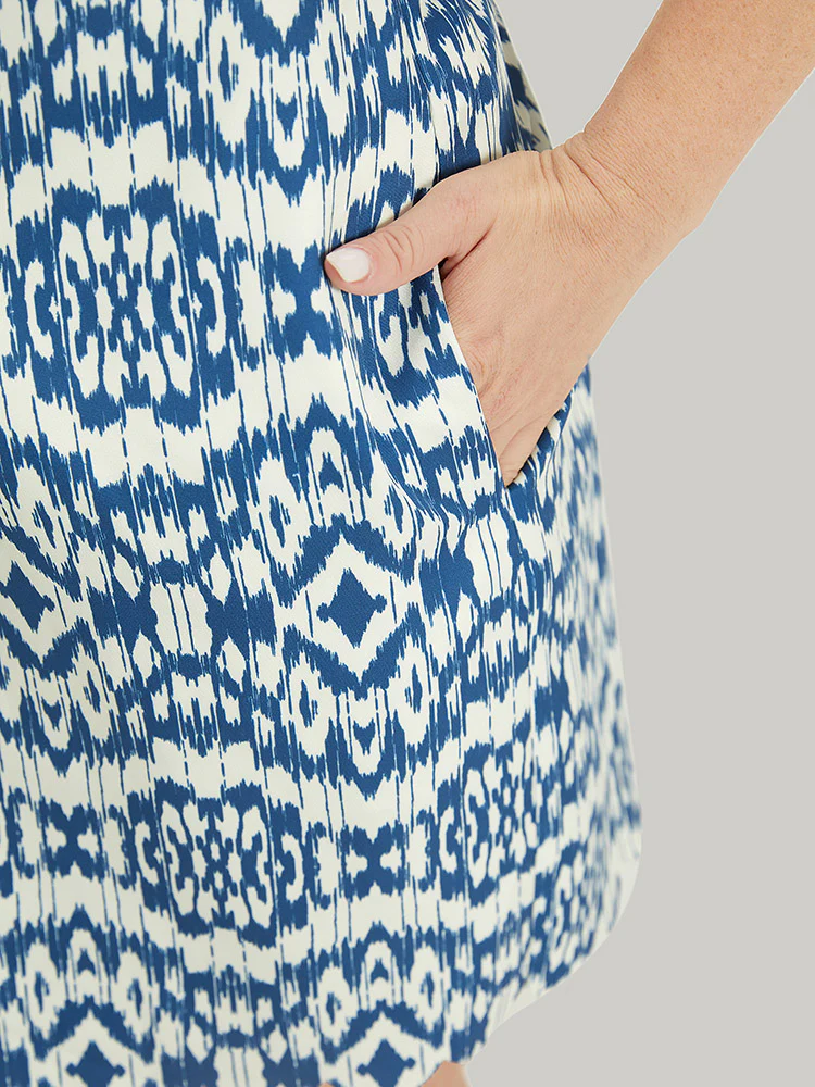 Bandana Print Pocket Overall Cami Jumpsuit - Image 6