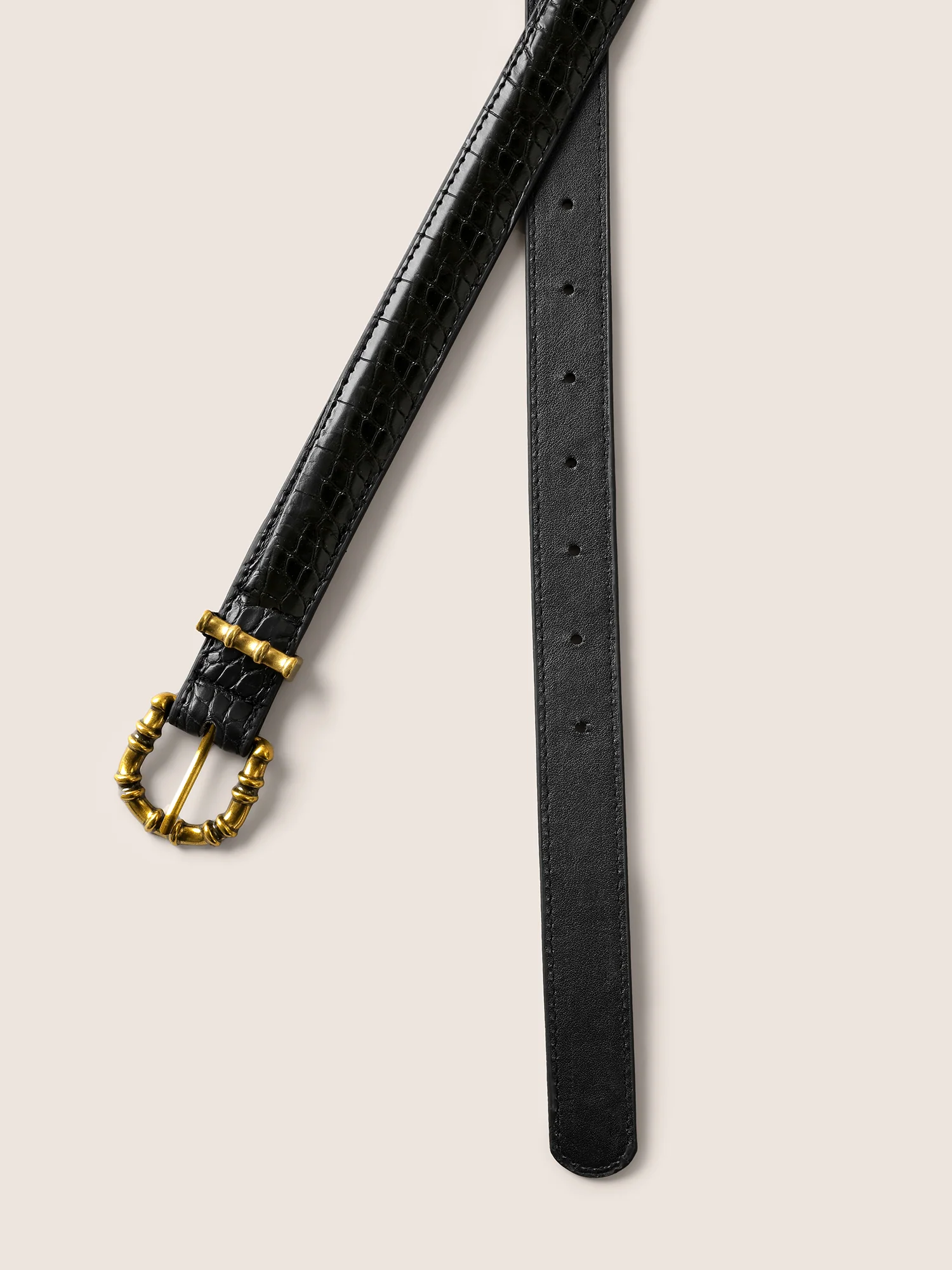Basic Style Buckle Belt - Image 5