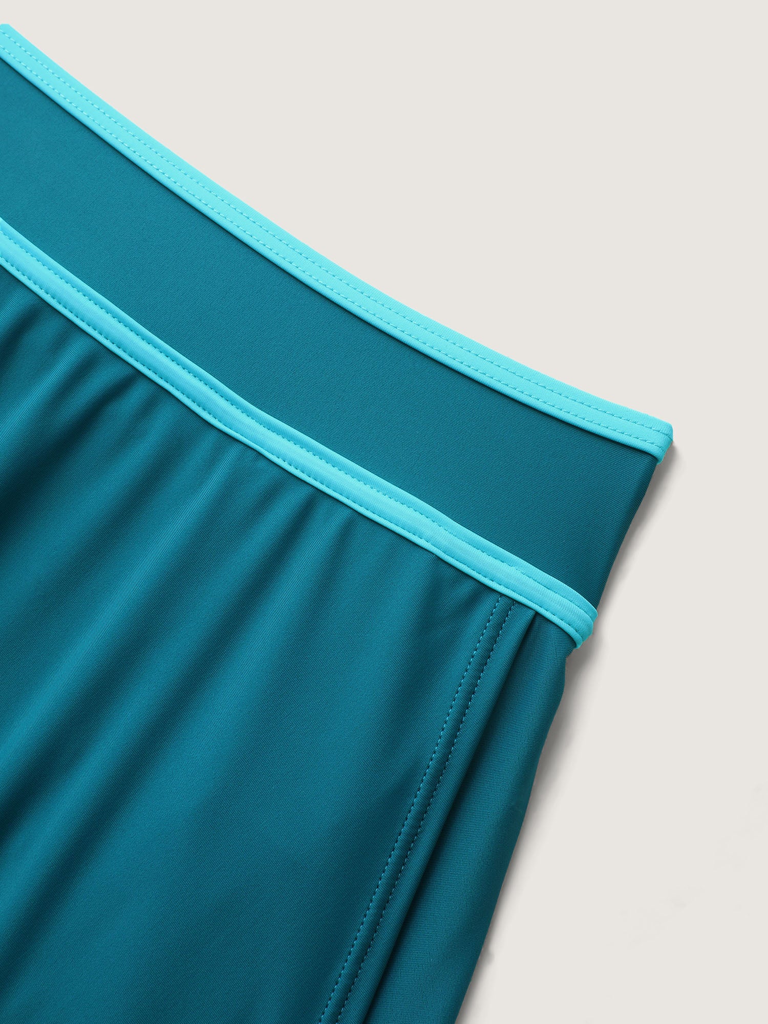 Color Contrast Slit Swim Bottoms - Image 5