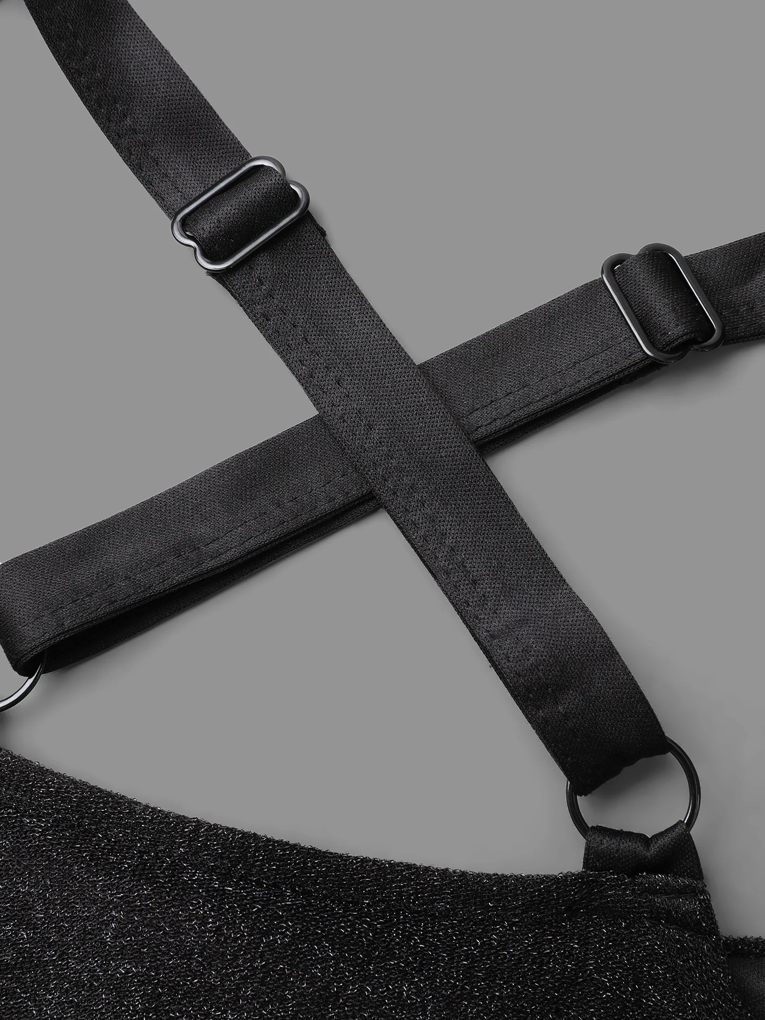 Cross Back Straps Cowl Neck Jumpsuit - Image 7