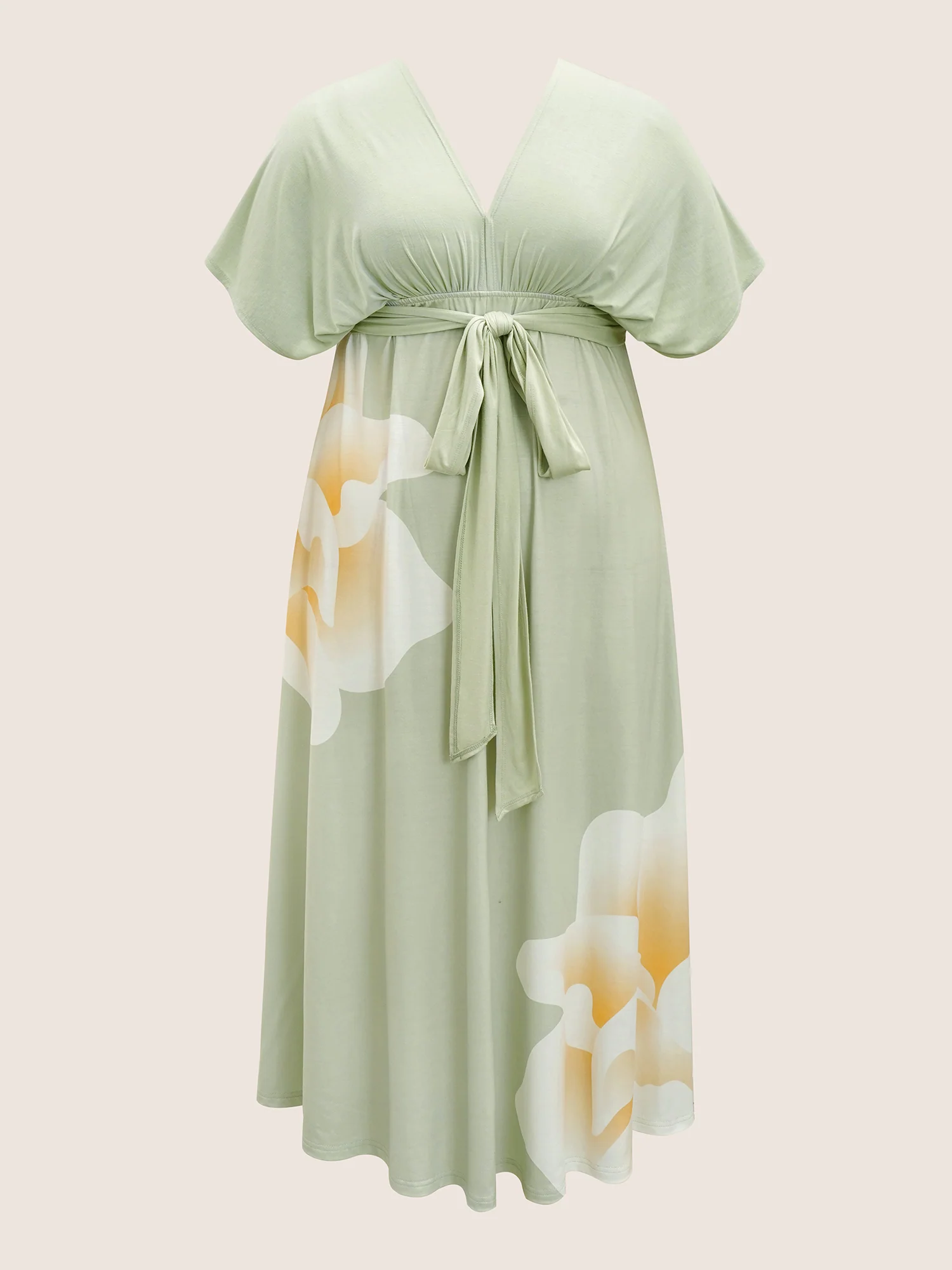 Everywhere Dress - Floral Mesh Ties Dress - Image 11