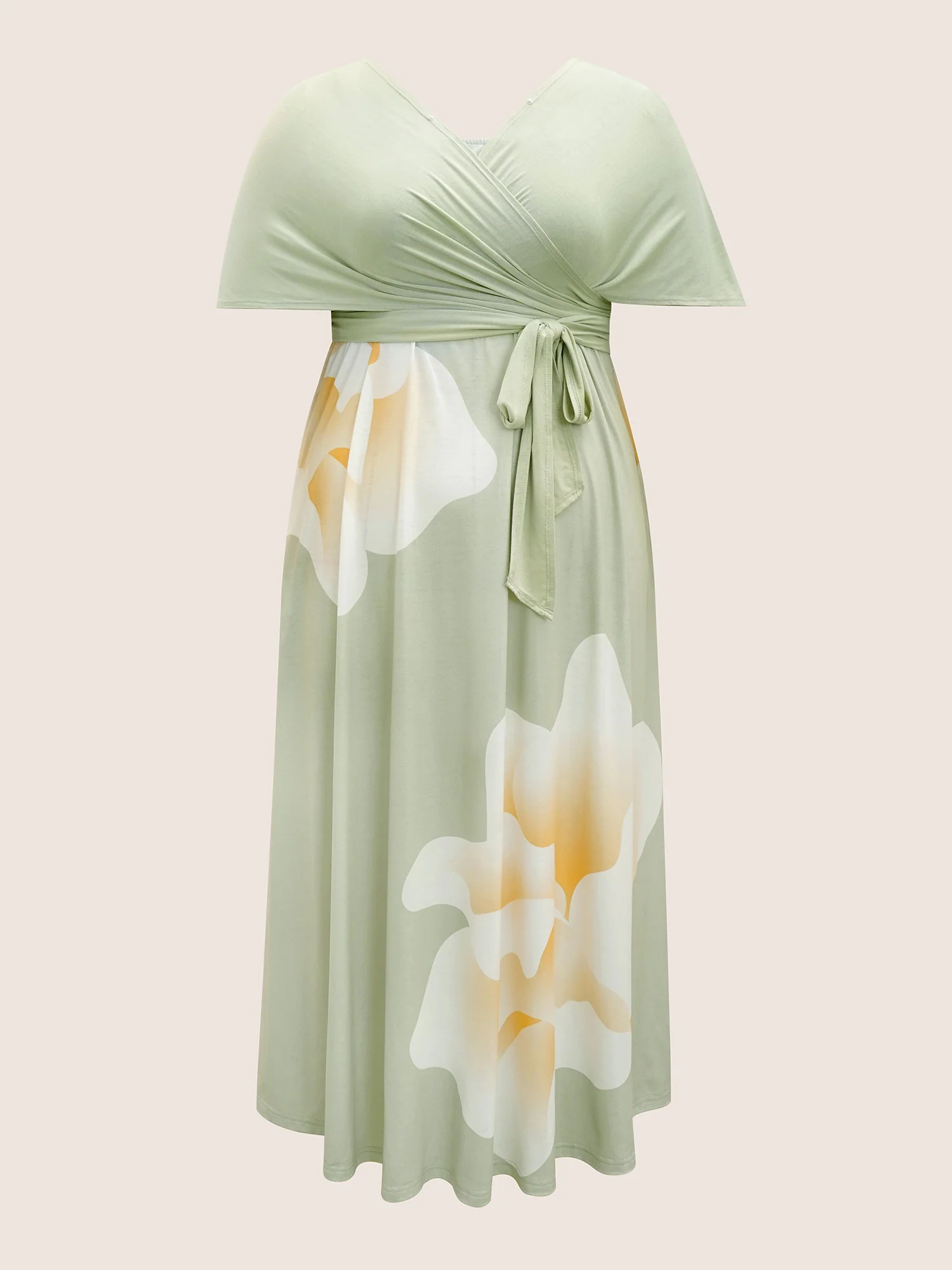 Everywhere Dress - Floral Mesh Ties Dress - Image 9