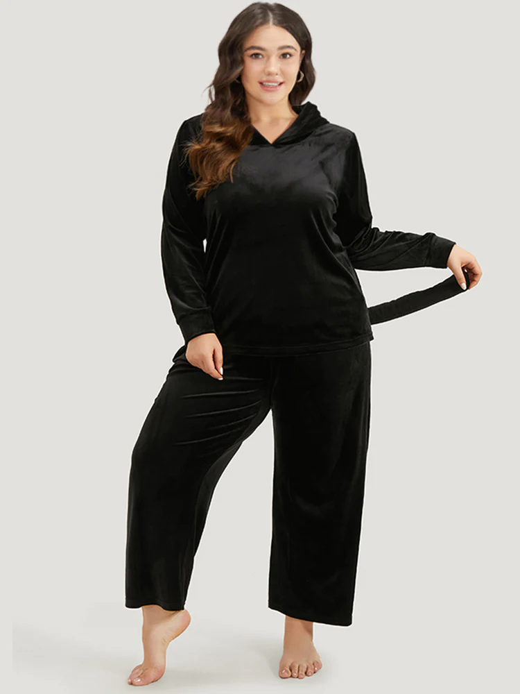 Halloween Plain Tail Elastic Waist Sleep Pants - Image 5