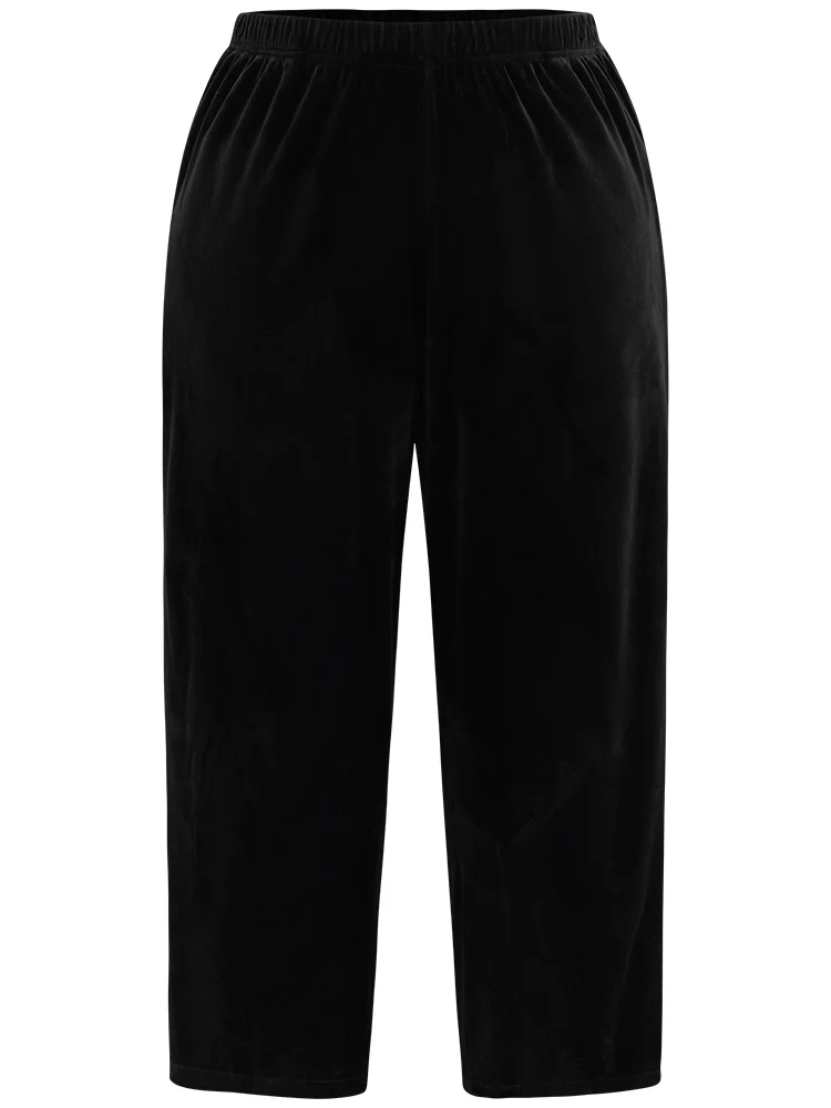 Halloween Plain Tail Elastic Waist Sleep Pants - Image 7