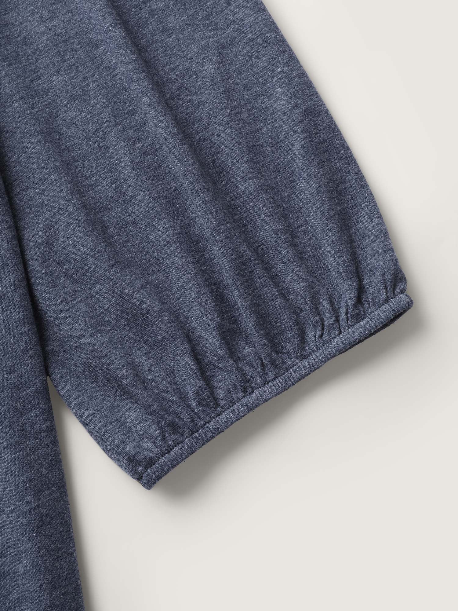 Pleated Neckline Cut-Out Knit Top - Image 6