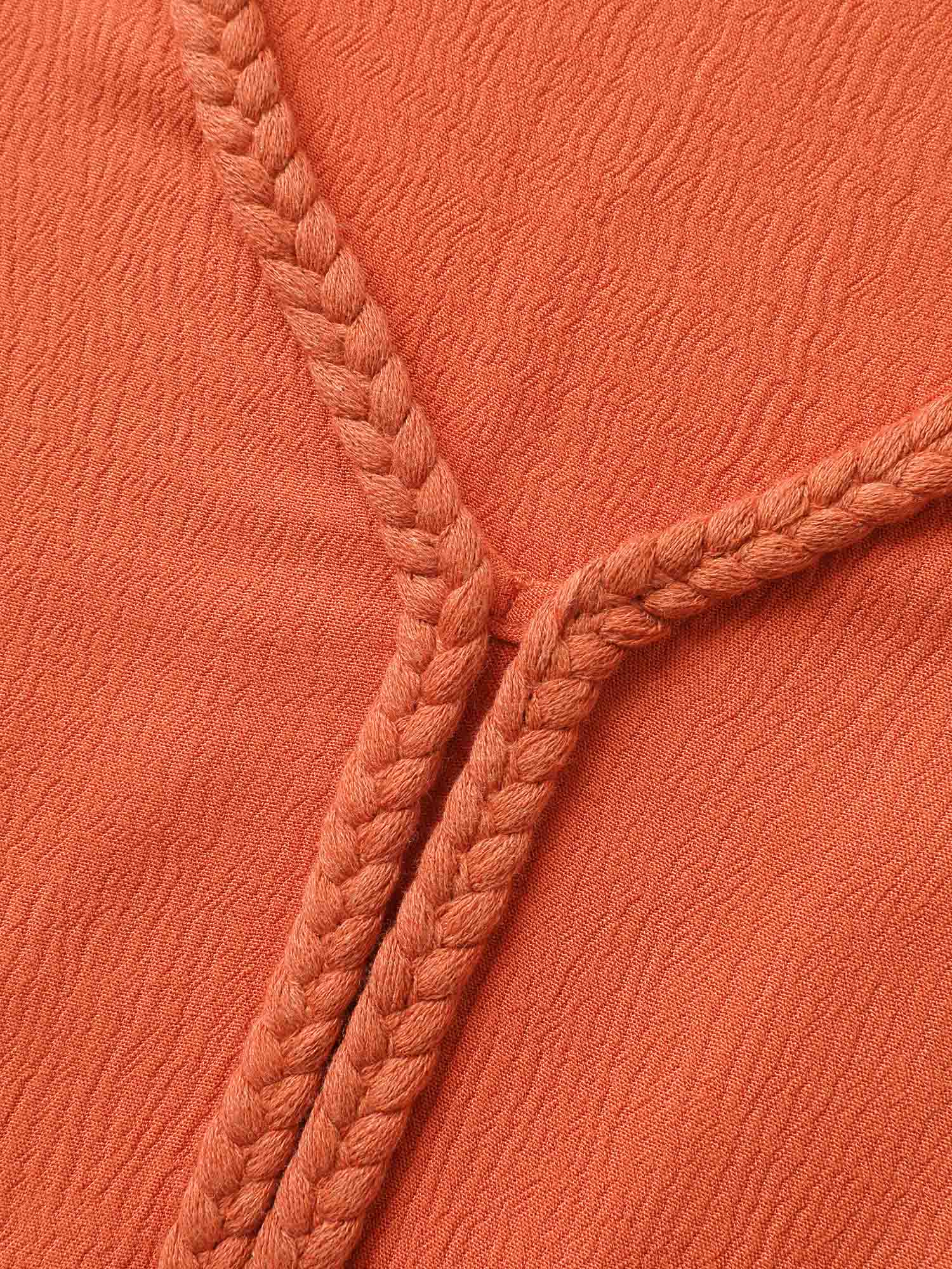 Rayon V Neck Contrast Webbing Tank Top - Image 5