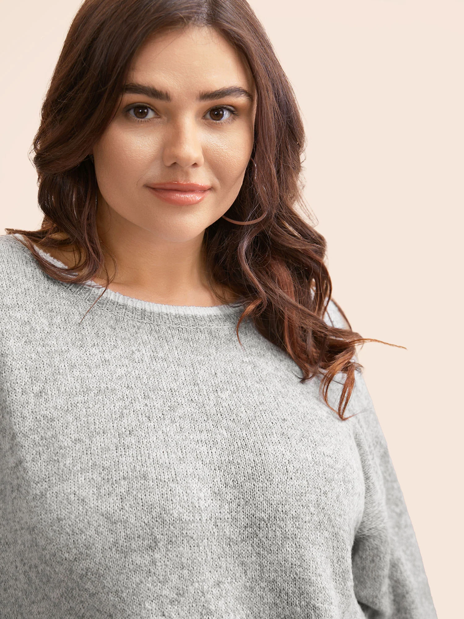 Round Neck Bowknot Cut Out Pullover - Image 4