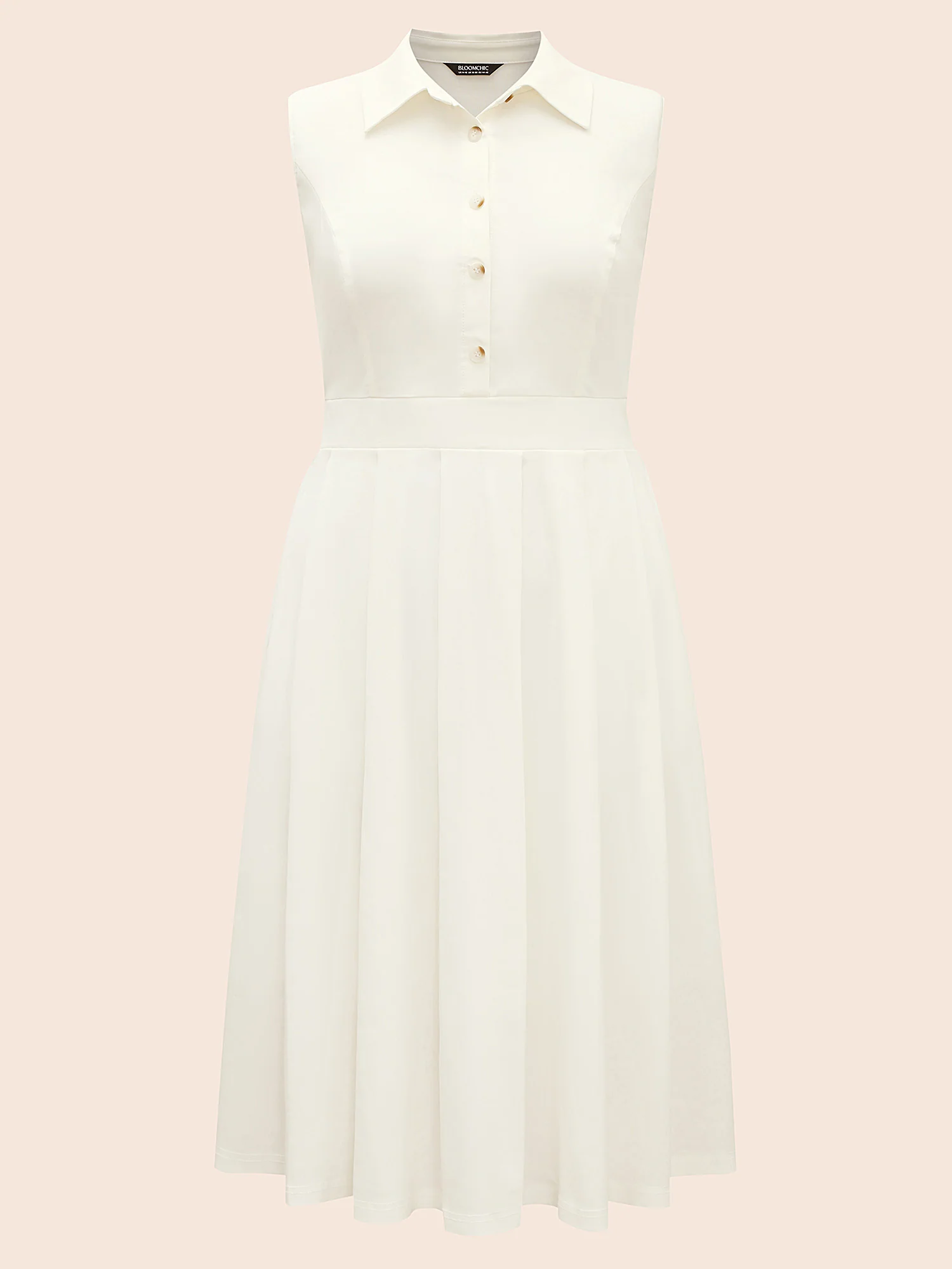 Stretch Woven Midfielder Midi Dress - Image 7
