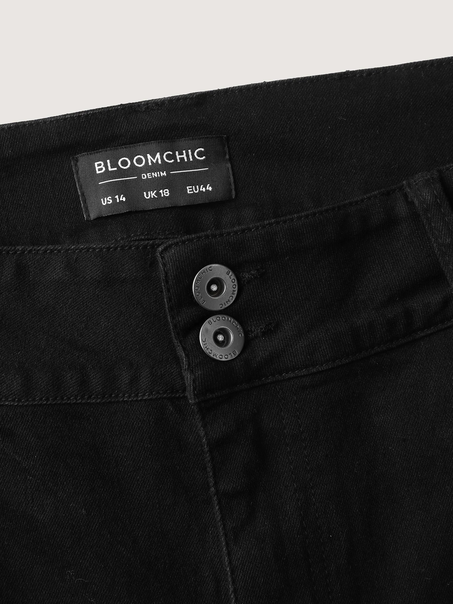Stretchy Wide Waistband Skinny-Fit Jeans - Image 6