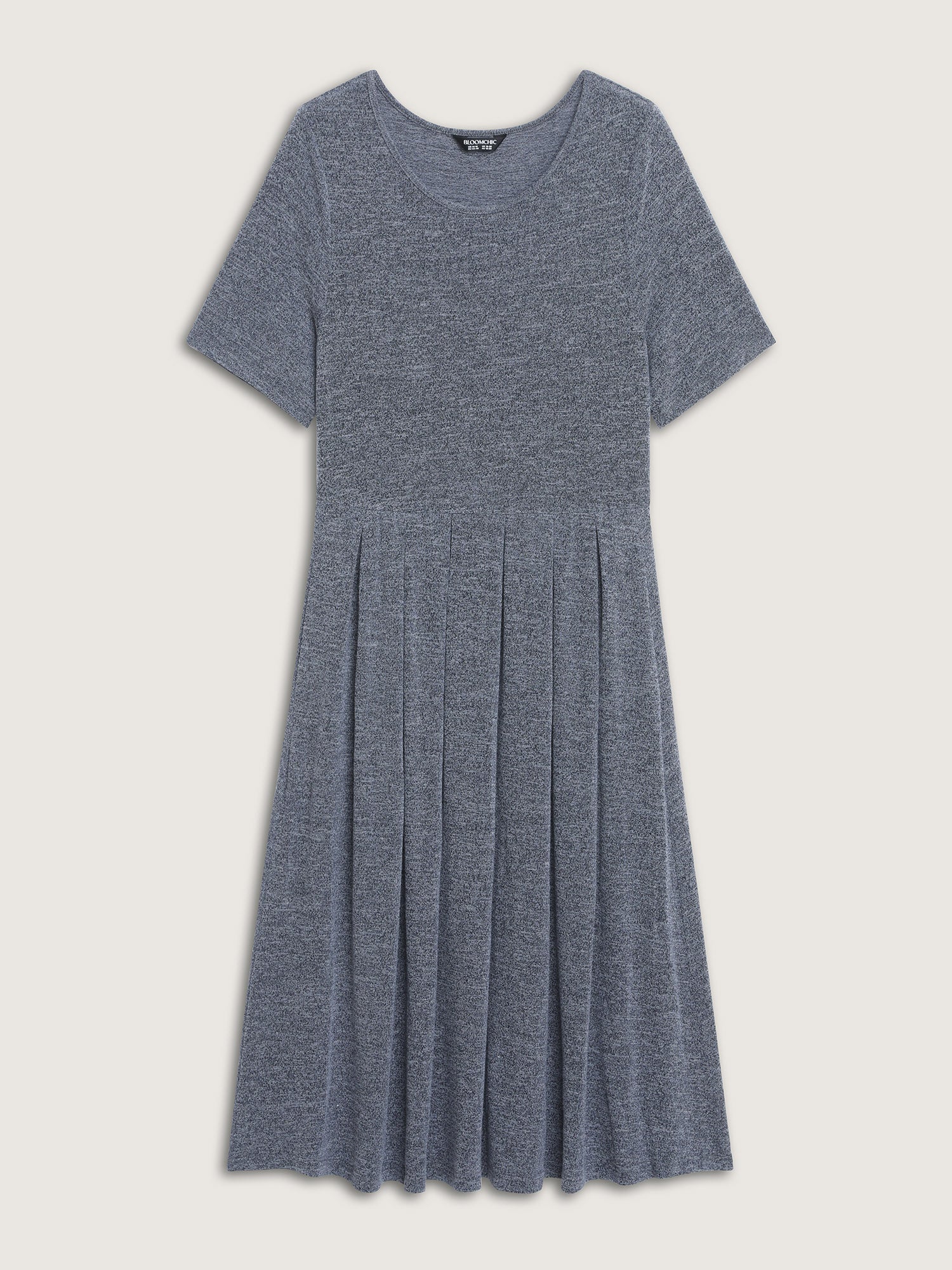 Supersoft Heather Stretch Midi Dress - Image 7