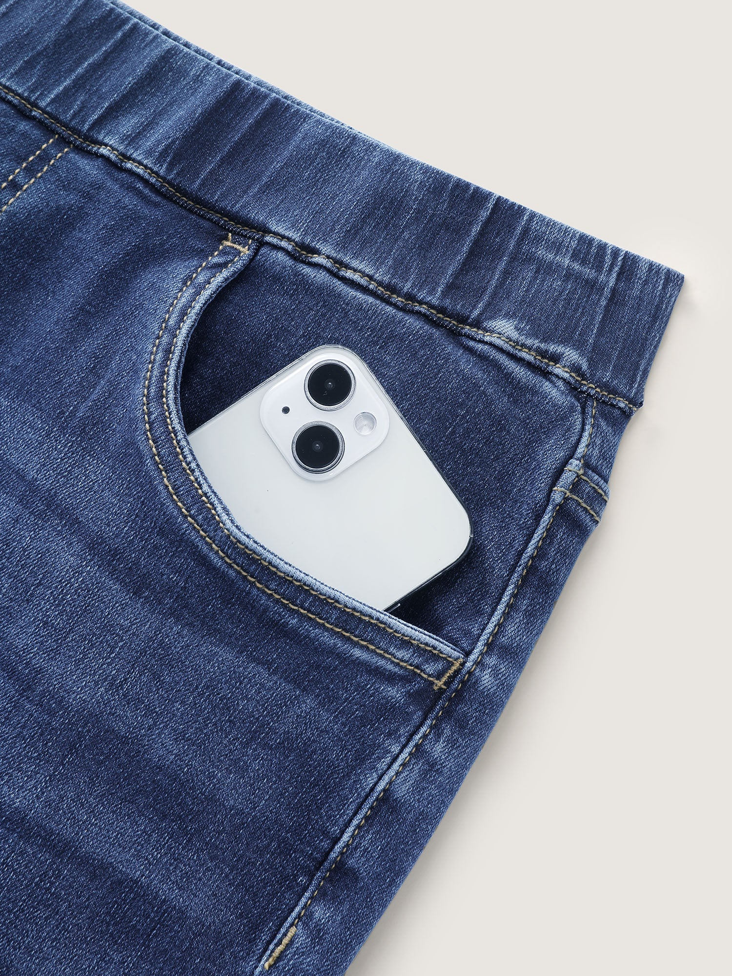 Supersoft Pull-On Skinny-Fit Jeans - Image 6