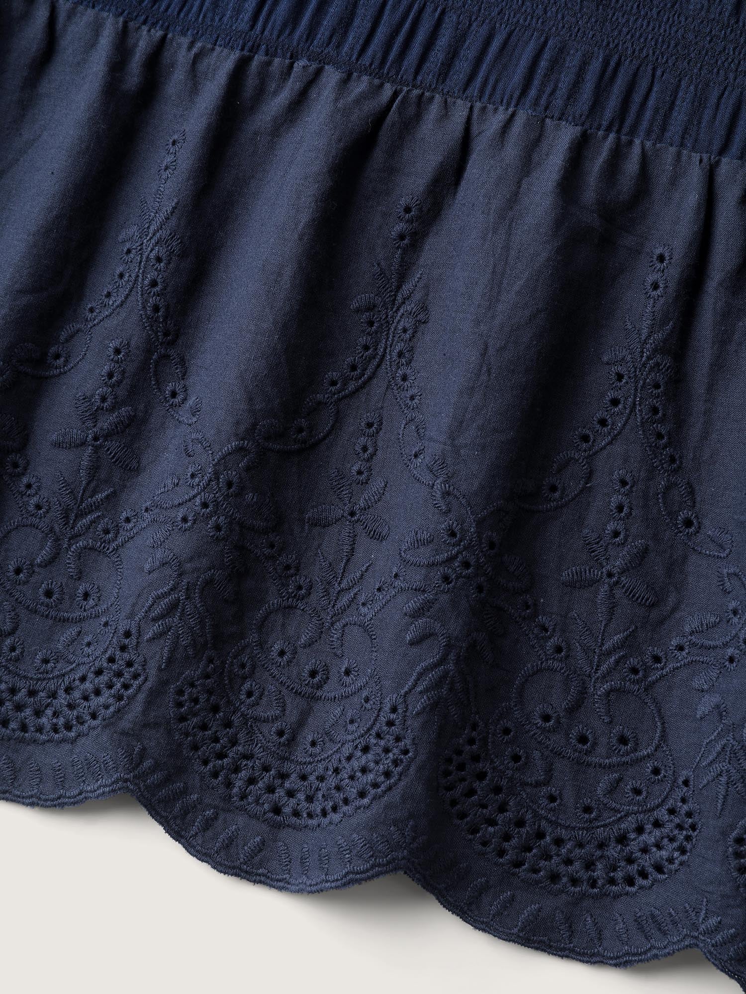 Textured Notched Collar Midi Dress - Image 7