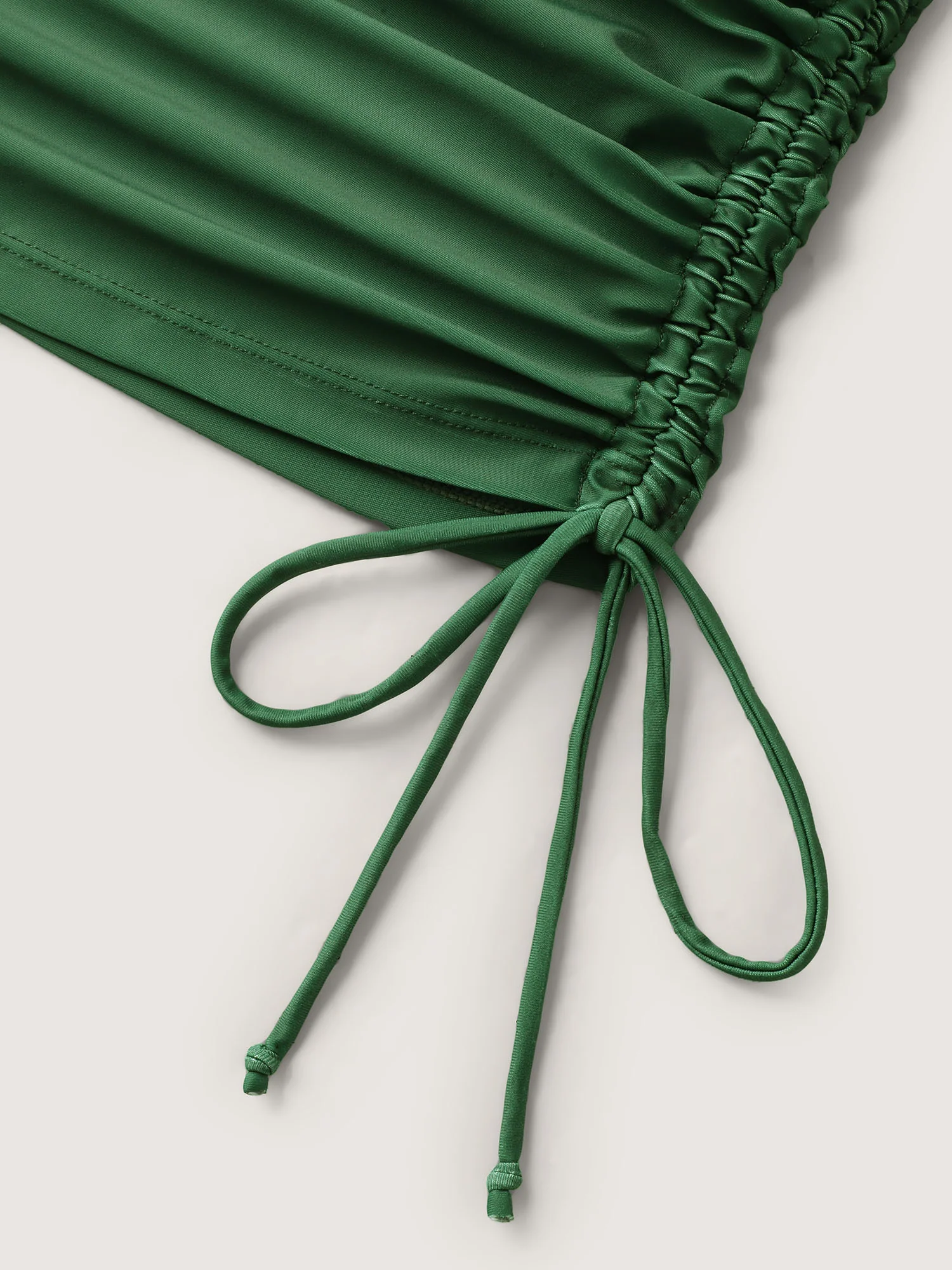 Tropical Invite Drawstring Swim Top - Image 5